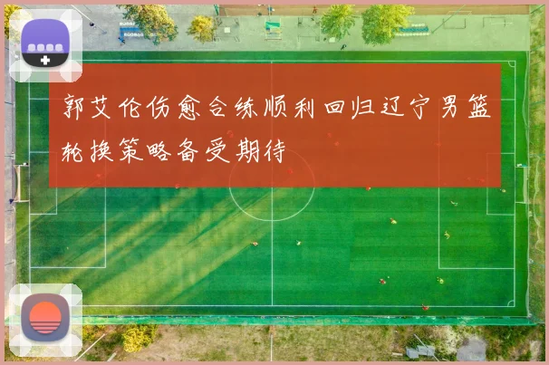 郭艾伦伤愈合练顺利回归辽宁男篮轮换策略备受期待
